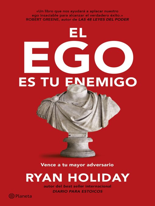 Cover image for El ego es tu enemigo